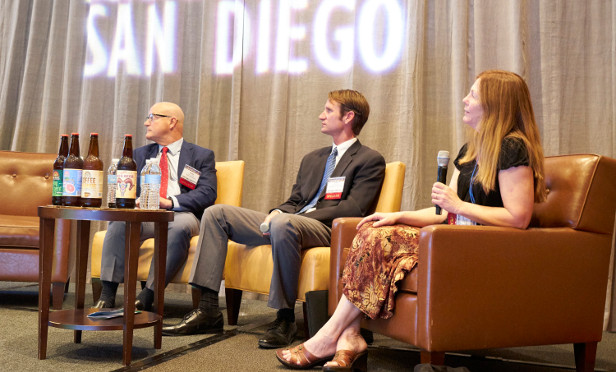 Economic Drivers panel, from left: Andy La Dow, Tony Gordon and Claudia Faulk.