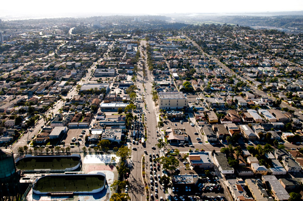 Uptown San Diego, a location where housing scarcity may hit hardest.