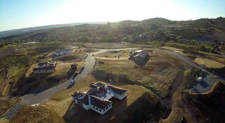 San Diego Hillside construction
