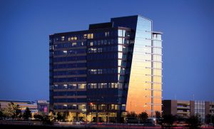 The first phase of Legacy Towers, Trammell Crow Co.’s two-phase office project in Plano, TX, features a LEED Gold-certified 13-story, 342,033-square-foot, class-AA office tower and six-level parking structure.