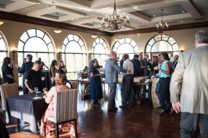 Real Estate Professionals and Community Leaders networking at the 2016 Ruby Awards