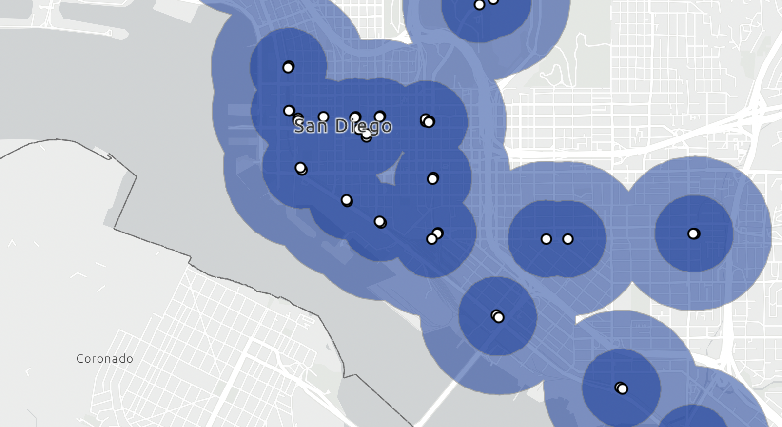 SANDAG SB 79 Draft Map